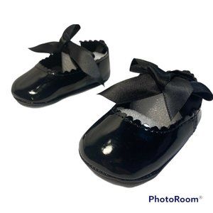 First Impressions Baby Girls Patent Ballet Flats_ Size 1    S-0002